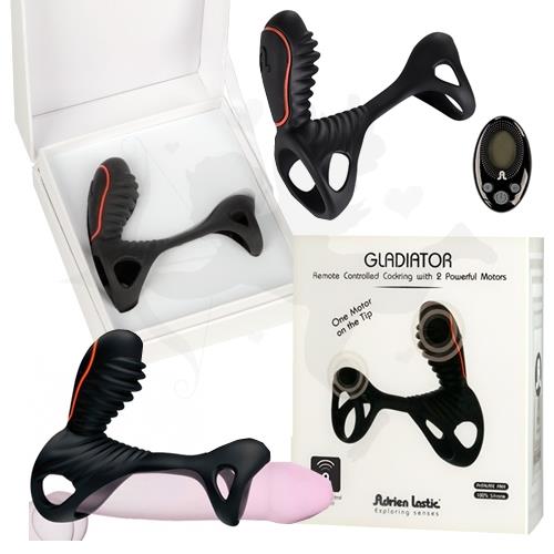 Gladiator max anillo doble estimulacion vaginal y clitorial USB